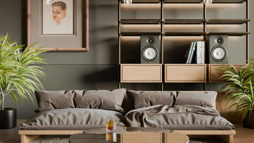 Lighting Considerations for Exterior Paint Palace Green