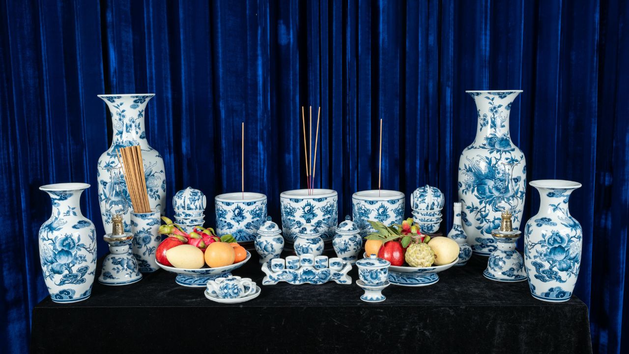 Blue and White Chinoiserie