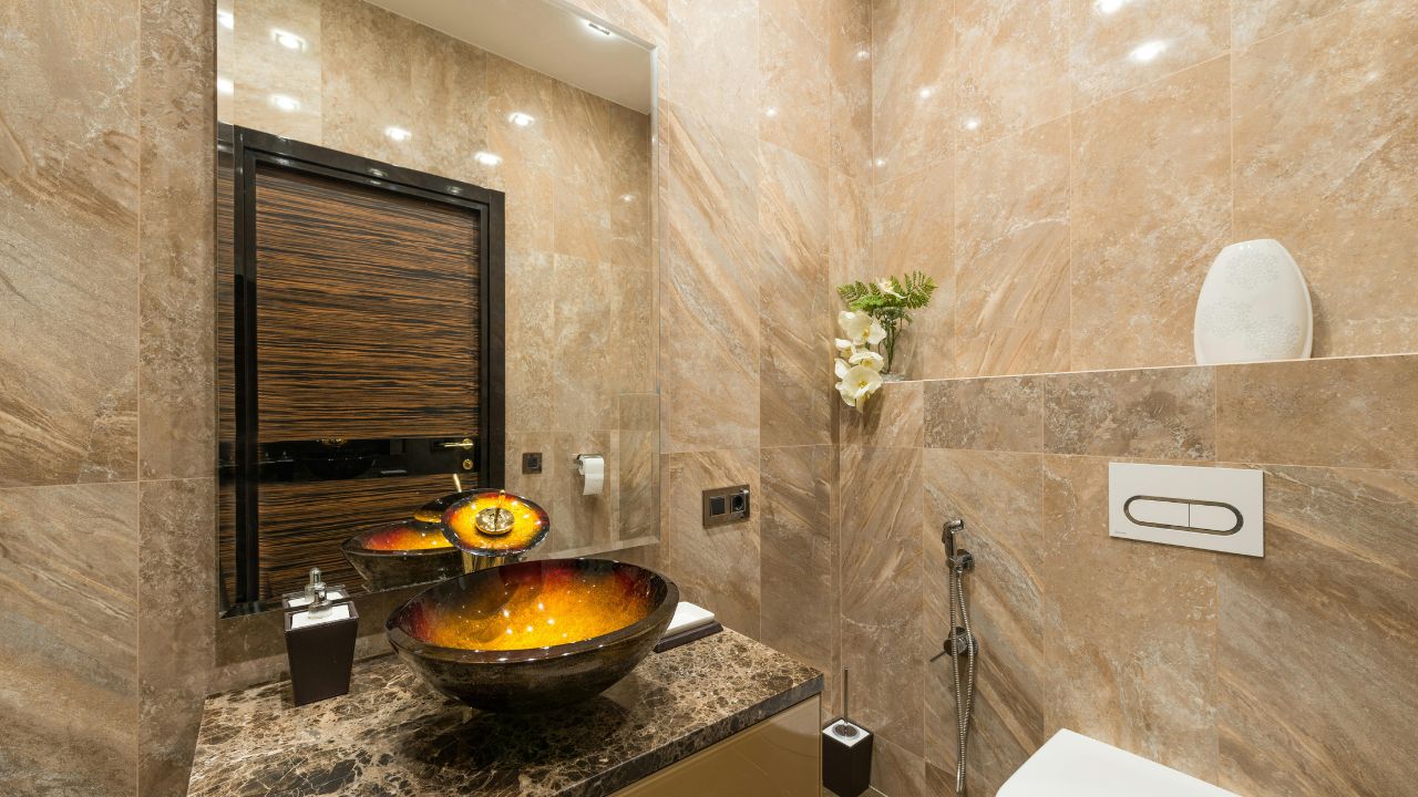 Mid Century Bathroom Vanity