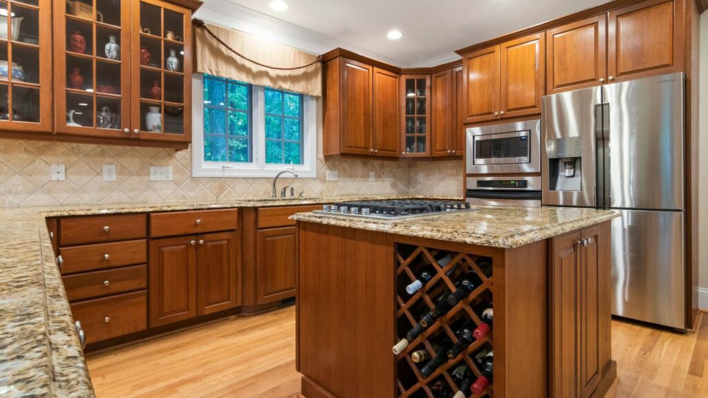 Rustic Wooden Corner Rack