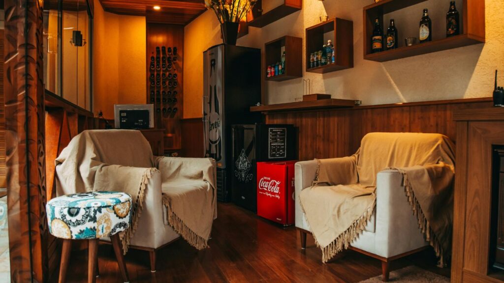 Cabinet and Wine Rack Combo