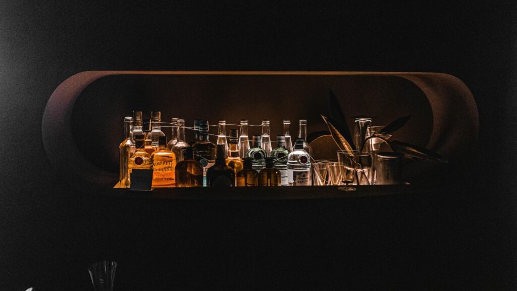 The Classic Freestanding Corner Wine Rack