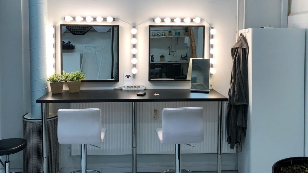 Wooden Makeup Chairs