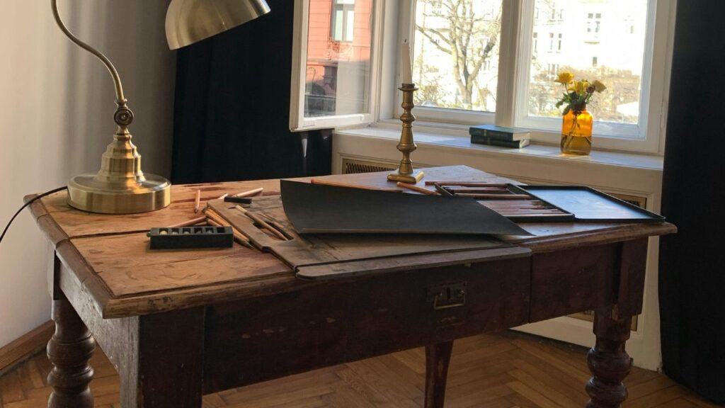 How to Style a Rustic Desk on Any Budget