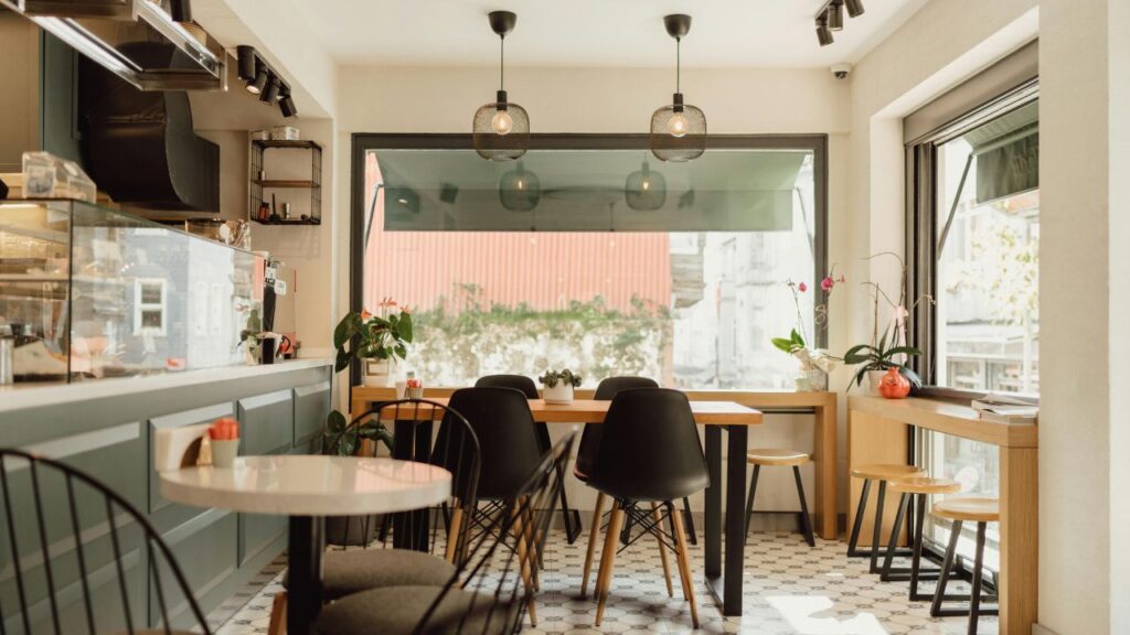 Slate Bar Table with LED Lighting