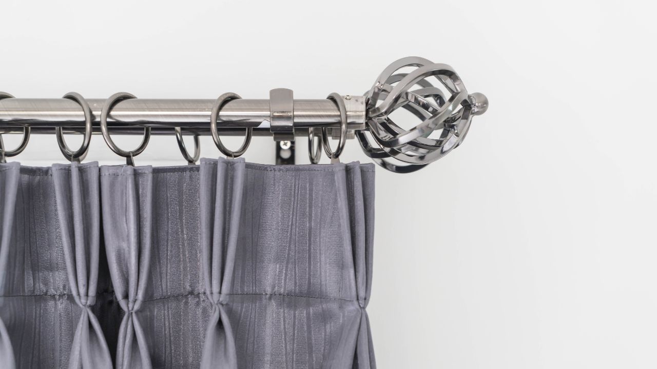 Lucite Curtain Hardware