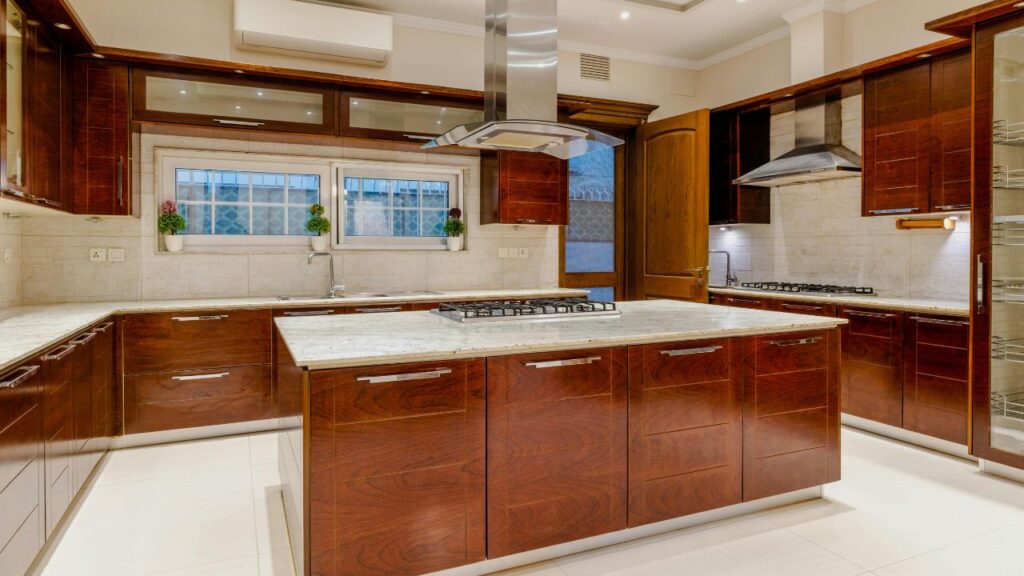 Brown Marble Kitchen Designs