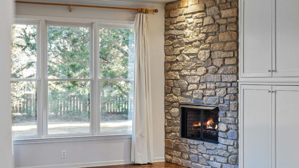 German Smear Brick Fireplace: The Classic Choice