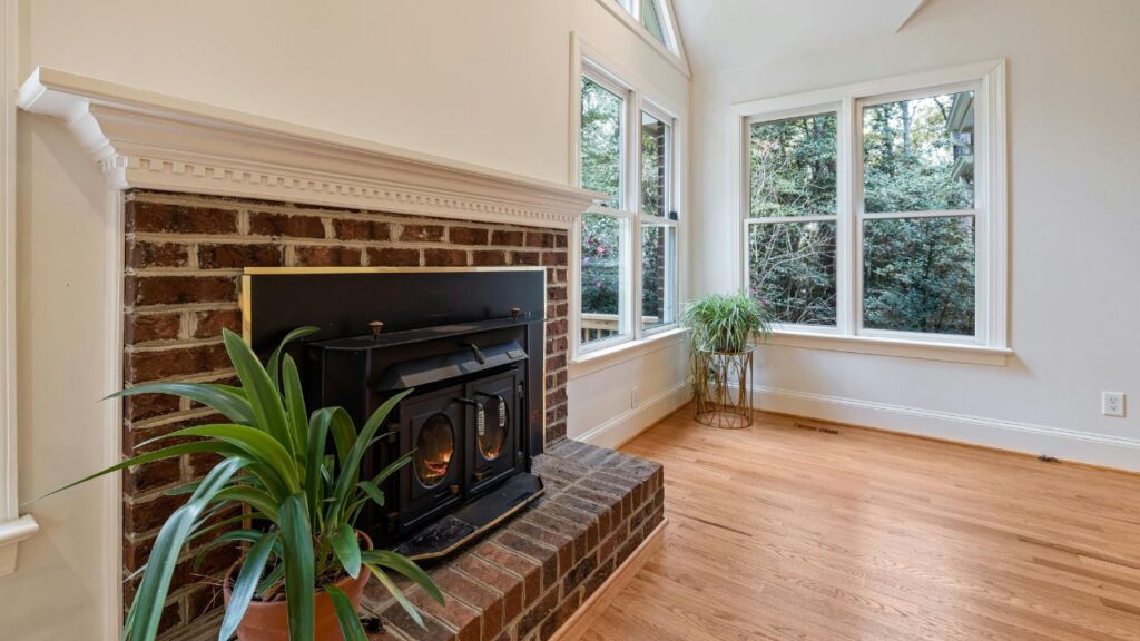 German Smear Stone Fireplace: A Textured Upgrade