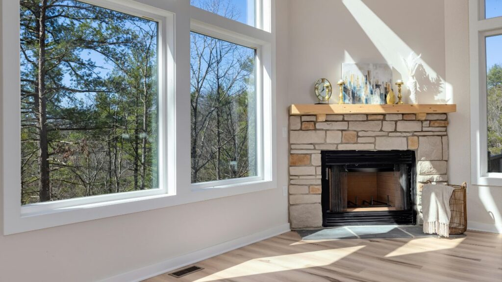 Styling a German Smear Fireplace in Modern Interiors