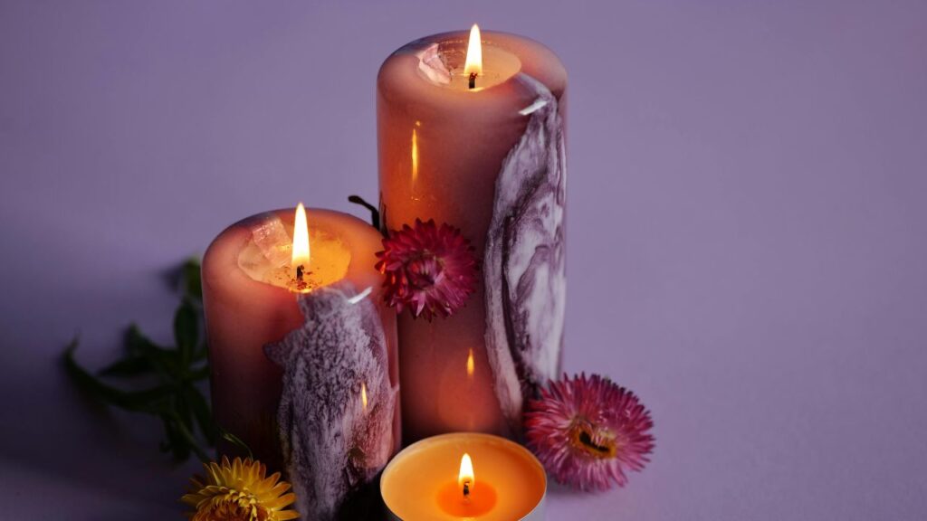 Making a Statement with Large Pillar Candles